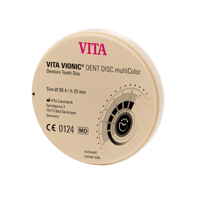 VITA VIONIC® DENT DISC multiColor, D3, Ø 98.4 x h 20 mm, 1 pc.