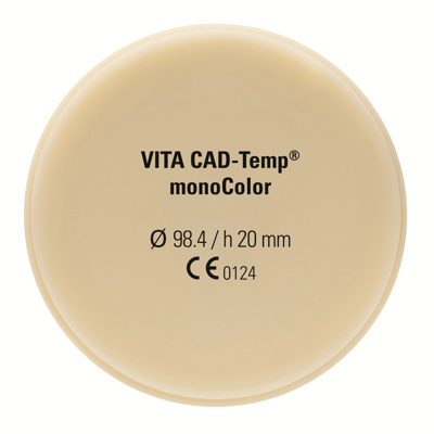 VITA CAD-Temp monoColor, 1M2T, Ø 98.4 x h 20 mm, 1 pc.