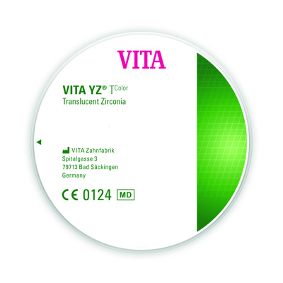 VITA YZ TColor, LL2/medium, Ø 98.4 x h 14 mm, 1 pc.